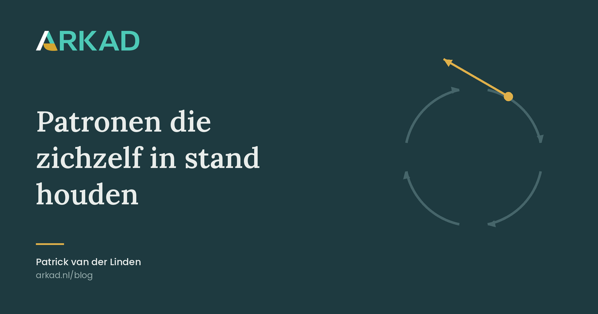 Patronen die zichzelf in stand houden