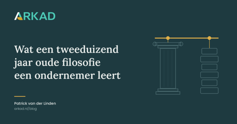 Wat een tweeduizend jaar oude filosofie een ondernemer leert