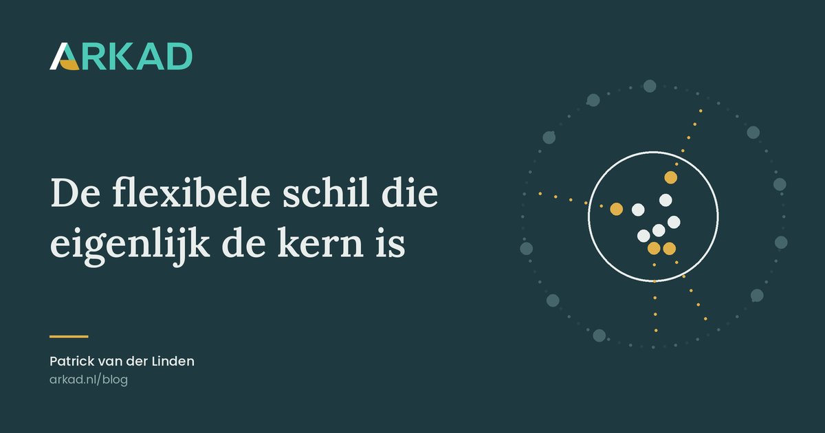 De flexibele schil die eigenlijk de kern is